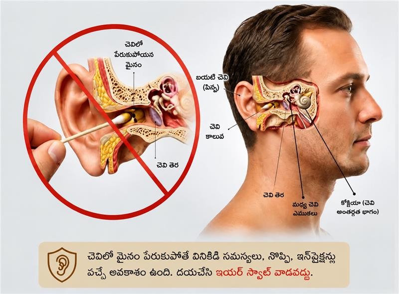 చెవి గులిమి తొలిగింపు గురించిన అపోహలు: మీరు తెలుసుకోవలసినది